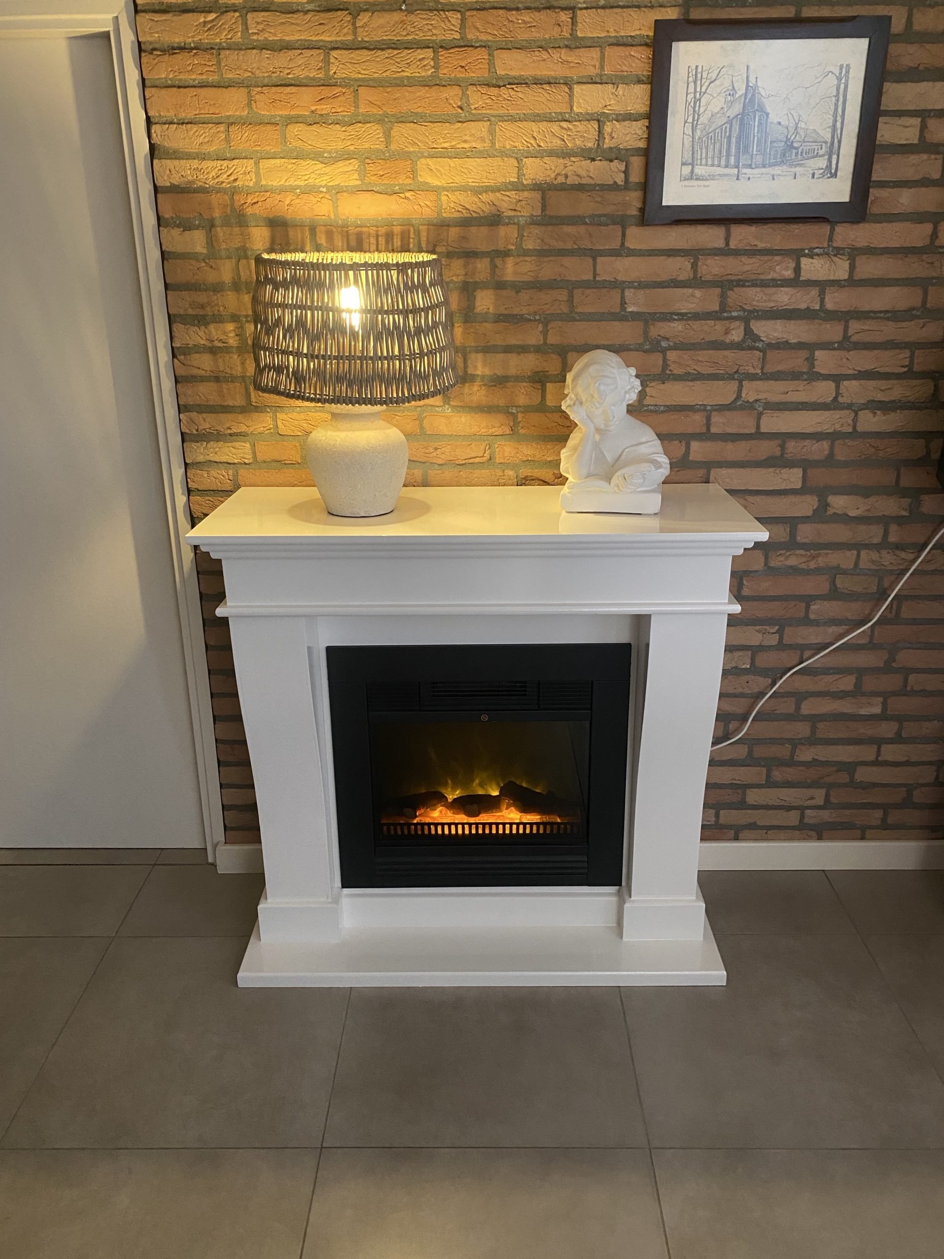 Sfeerhaard met schouw voor een warme en gezellige sfeer