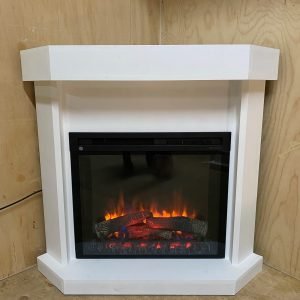 Hoekschouw van MDF met strak en tijdloos design, geschikt voor moderne interieurs.