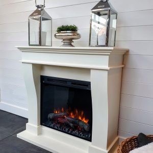 Op zoek naar een bolpootschouw met moderne twist? Deze stijlvolle schouw ombouw combineert klassieke elegantie met strakke lijnen en geavanceerde technologie. Een eyecatcher voor elk interieur!