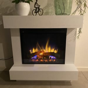 Moderne elektrische sfeerhaard met luxe schouw – Dimplex Firebox XHD28